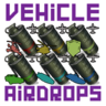 Vehicle Airdrops – 10 новых видов аирдропов. Каждый вид имеет свой собственный сигнал питания.