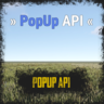 PopUp API