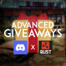 Advanced Giveaways | Discord + Rust – Раздачи, которые напрямую связаны с вашим сервером Rust